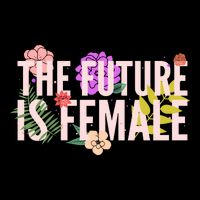 Floral The Future Is Female City Backpack