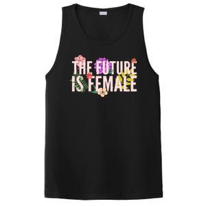 Floral The Future Is Female PosiCharge Competitor Tank