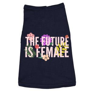 Floral The Future Is Female Doggie Tank