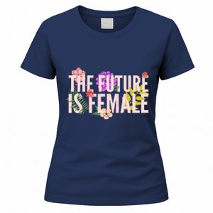 Floral The Future Is Female Women's T-Shirt