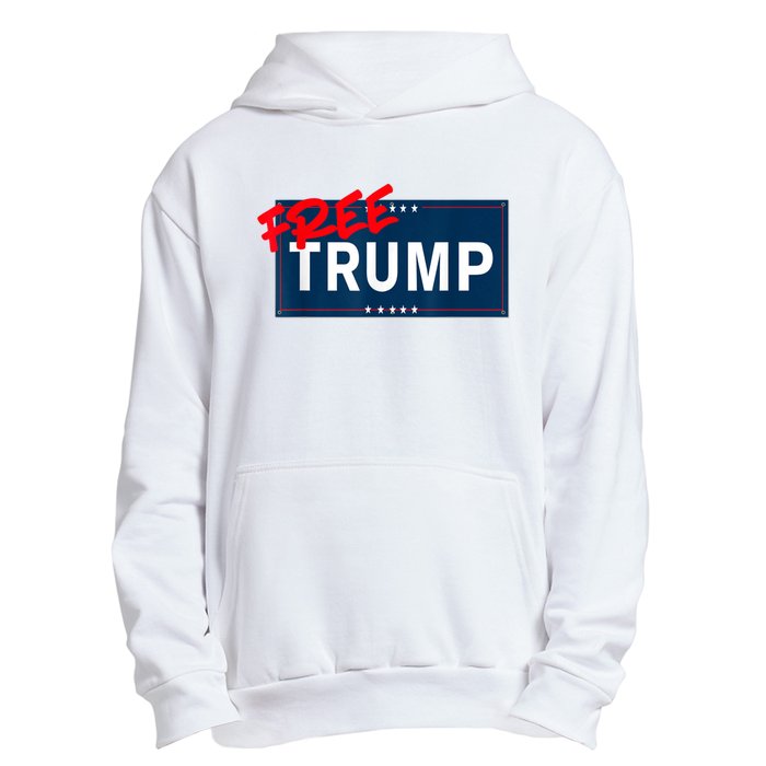 Free Donald Trump Republican Support Urban Pullover Hoodie