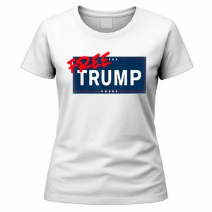 Free Donald Trump Republican Support Women's T-Shirt