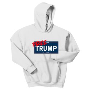 Free Donald Trump Republican Support Kids Hoodie