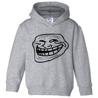 Funny Troll Face Nerd Geek Toddler Hoodie