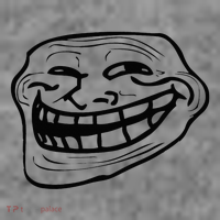 Funny Troll Face Nerd Geek Toddler Hoodie