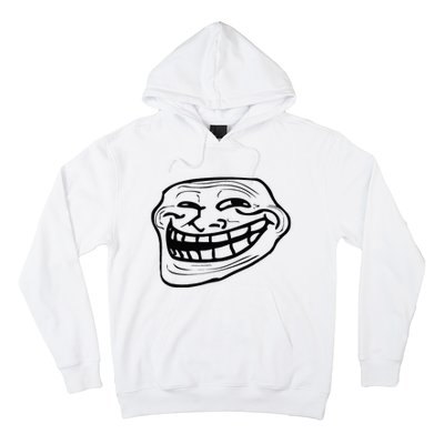 Funny Troll Face Nerd Geek Hoodie