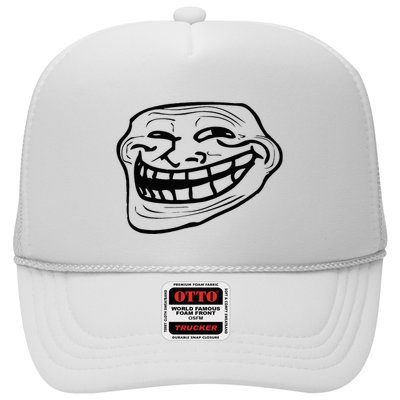 Funny Troll Face Nerd Geek Trucker Hat