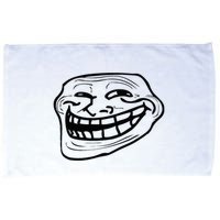 Funny Troll Face Nerd Geek Microfiber Hand Towel