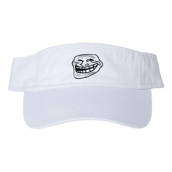 Funny Troll Face Nerd Geek Visor