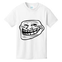 Funny Troll Face Nerd Geek Kids T-Shirt