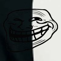 Funny Troll Face Nerd Geek Infant Baby Jersey Bodysuit