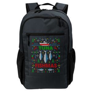 Funny Tuna Fishing Ugly Christmas Party Gift Funny Gift Daily Commute Backpack