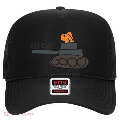 Fish Tank High Crown Mesh Back Trucker Hat