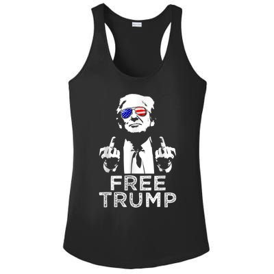 Free Trump, Free Donald Trump Ladies PosiCharge Competitor Racerback Tank