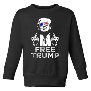 Free Trump, Free Donald Trump Toddler Sweatshirt