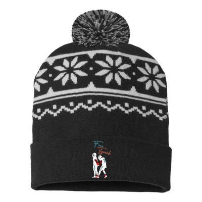 Free Tyreek USA-Made Snowflake Beanie