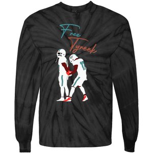 Free Tyreek Tie-Dye Long Sleeve Shirt