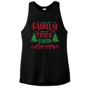 Family Tree Farm Ladies PosiCharge Tri-Blend Wicking Tank