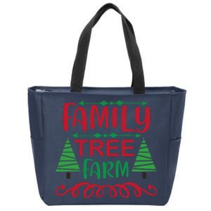 Family Tree Farm Zip Tote Bag