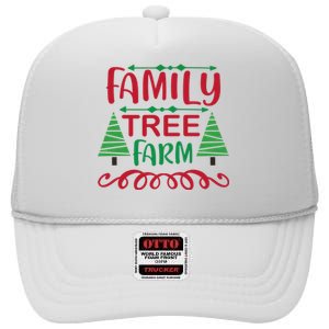 Family Tree Farm High Crown Mesh Back Trucker Hat