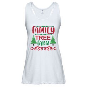 Family Tree Farm Ladies Essential Flowy Tank