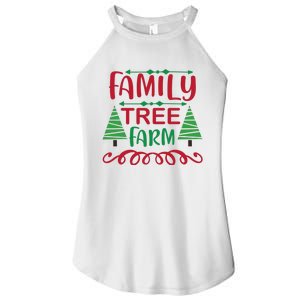 Family Tree Farm Women's Perfect Tri Rocker Tank