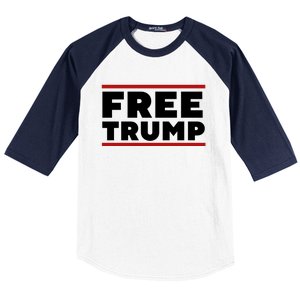 Free Trump Free Donald Trump I Stand With Trump Baseball Sleeve Shirt