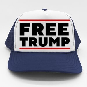 Free Trump Free Donald Trump I Stand With Trump Trucker Hat