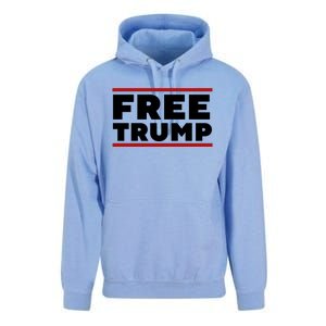 Free Trump Free Donald Trump I Stand With Trump Unisex Surf Hoodie