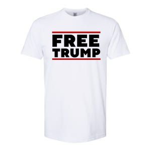 Free Trump Free Donald Trump I Stand With Trump Softstyle CVC T-Shirt