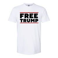 Free Trump Free Donald Trump I Stand With Trump Softstyle CVC T-Shirt