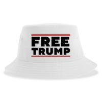 Free Trump Free Donald Trump I Stand With Trump Sustainable Bucket Hat