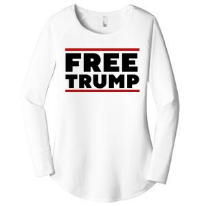 Free Trump Free Donald Trump I Stand With Trump Women's Perfect Tri Tunic Long Sleeve Shirt