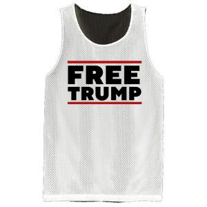 Free Trump Free Donald Trump I Stand With Trump Mesh Reversible Basketball Jersey Tank