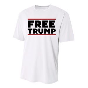 Free Trump Free Donald Trump I Stand With Trump Performance Sprint T-Shirt