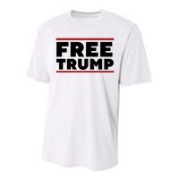 Free Trump Free Donald Trump I Stand With Trump Performance Sprint T-Shirt