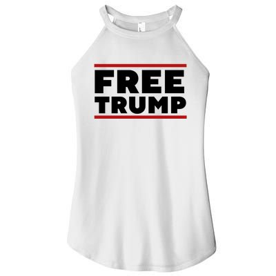 Free Trump Free Donald Trump I Stand With Trump Women's Perfect Tri Rocker Tank