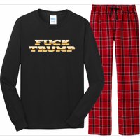 FUCK TRUMP Long Sleeve Pajama Set