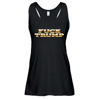 FUCK TRUMP Ladies Essential Flowy Tank