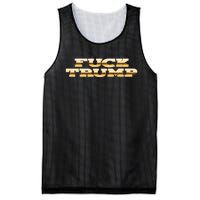 FUCK TRUMP Mesh Reversible Basketball Jersey Tank