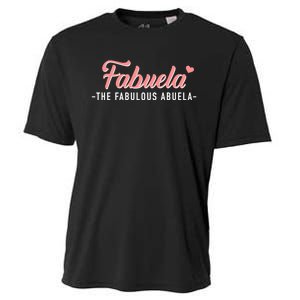 Fabuela The Fabulous Abuela Grandma Cooling Performance Crew T-Shirt