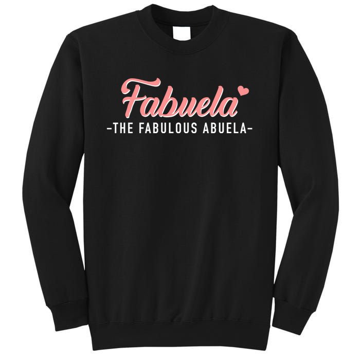 Fabuela The Fabulous Abuela Grandma Sweatshirt