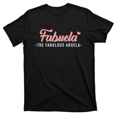 Fabuela The Fabulous Abuela Grandma T-Shirt