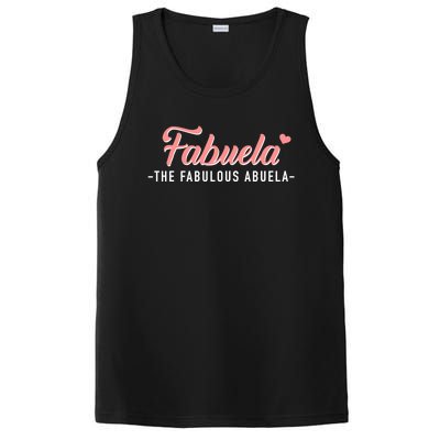 Fabuela The Fabulous Abuela Grandma PosiCharge Competitor Tank