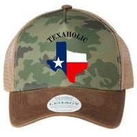 Funny Texaholic Legacy Tie Dye Trucker Hat