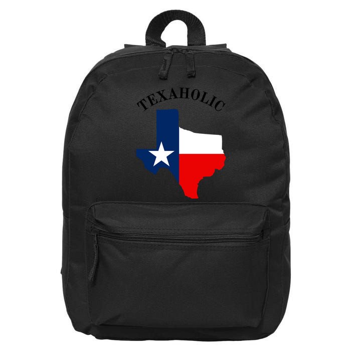 Funny Texaholic 16 in Basic Backpack