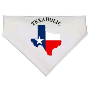 Funny Texaholic USA-Made Doggie Bandana