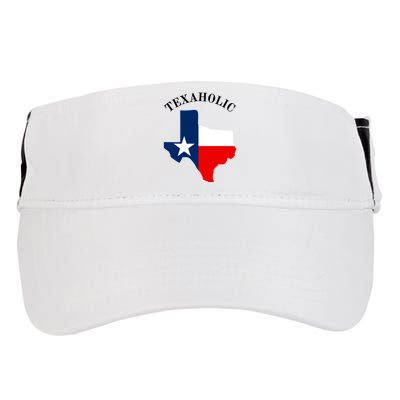 Funny Texaholic Adult Drive Performance Visor