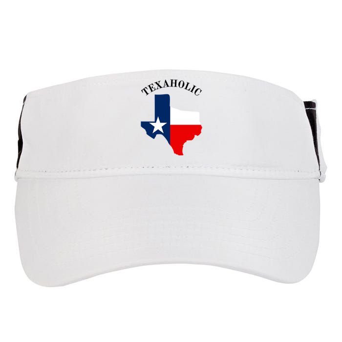 Funny Texaholic Adult Drive Performance Visor