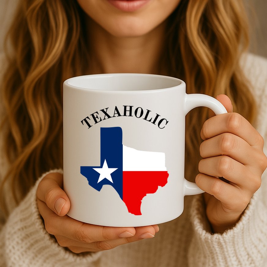 Funny Texaholic Mug